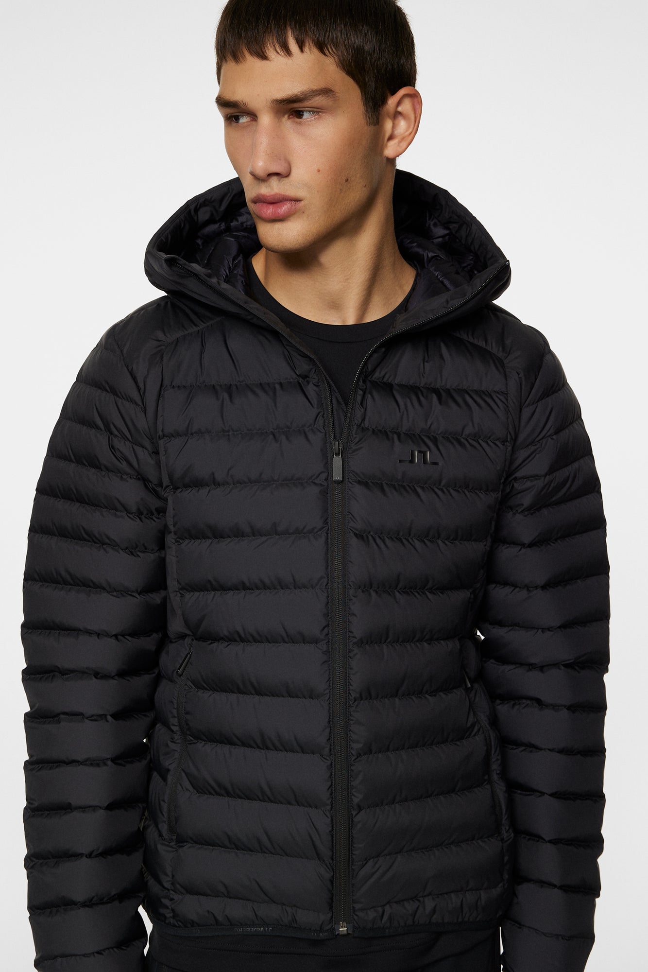 Men | Oden Light Down Hood | Black