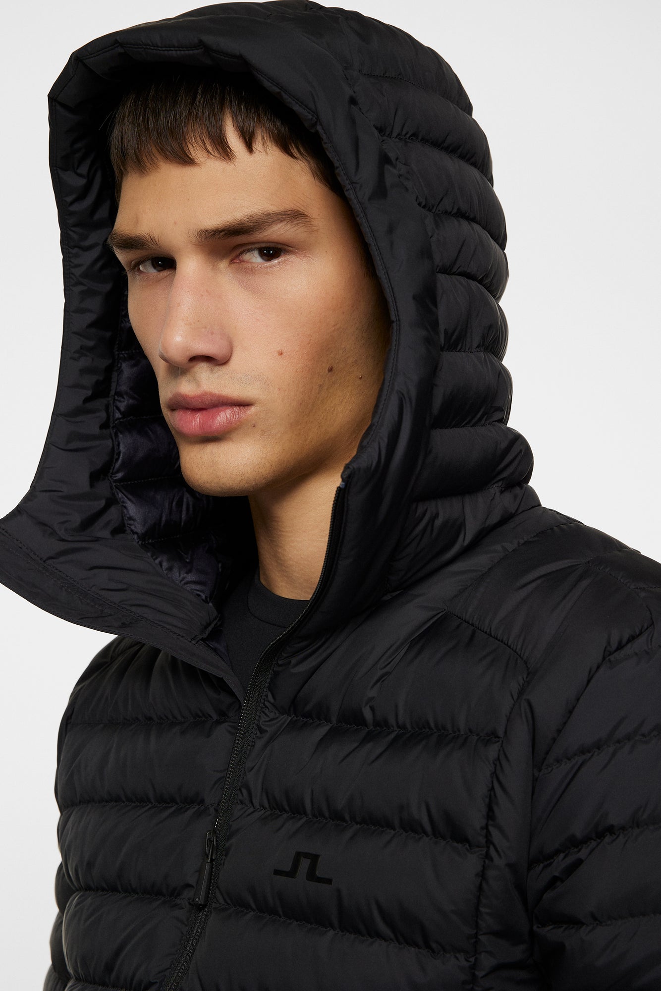 Men | Oden Light Down Hood | Black