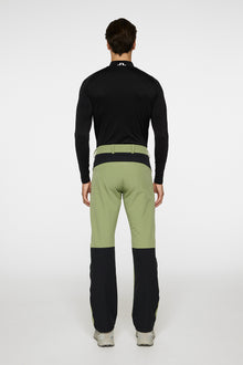 Men | Marko Colour Block Pant | Oil Green