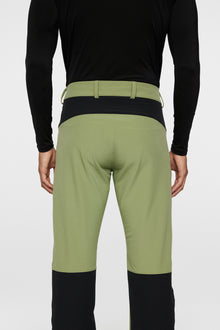 Men | Marko Colour Block Pant | Oil Green