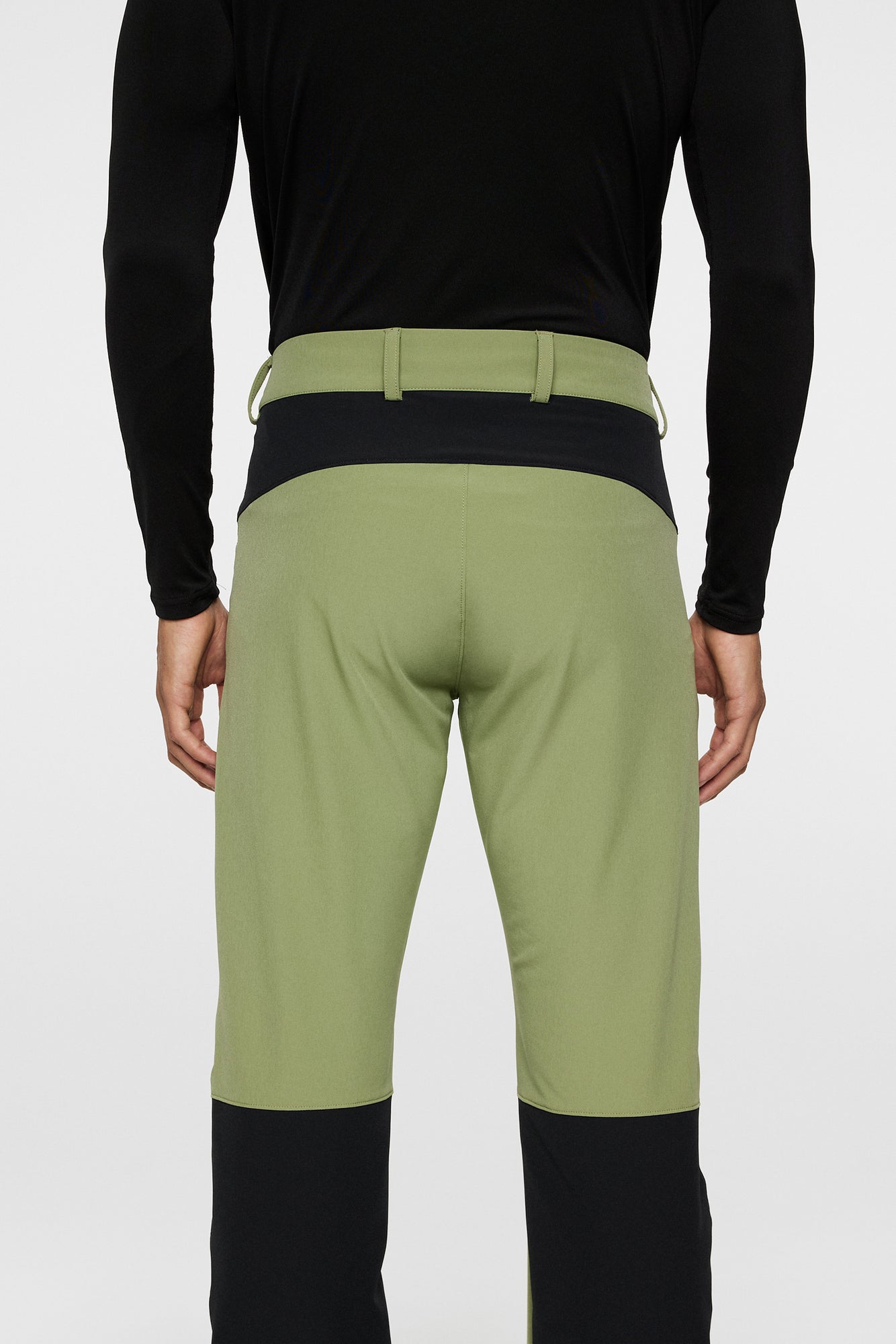 Men | Marko Colour Block Pant | Oil Green