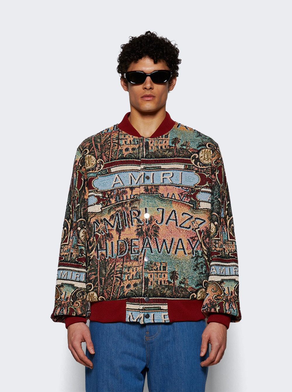 Men | Amiri | Jazz Hideaway Bomber Jacket | Multicolor