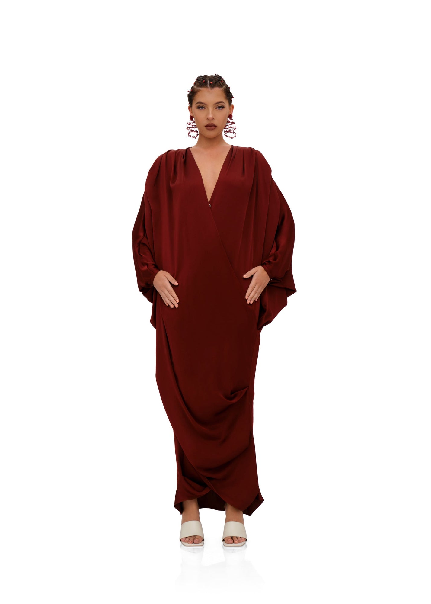 Tibara Kaftan Dress | Cinnamon