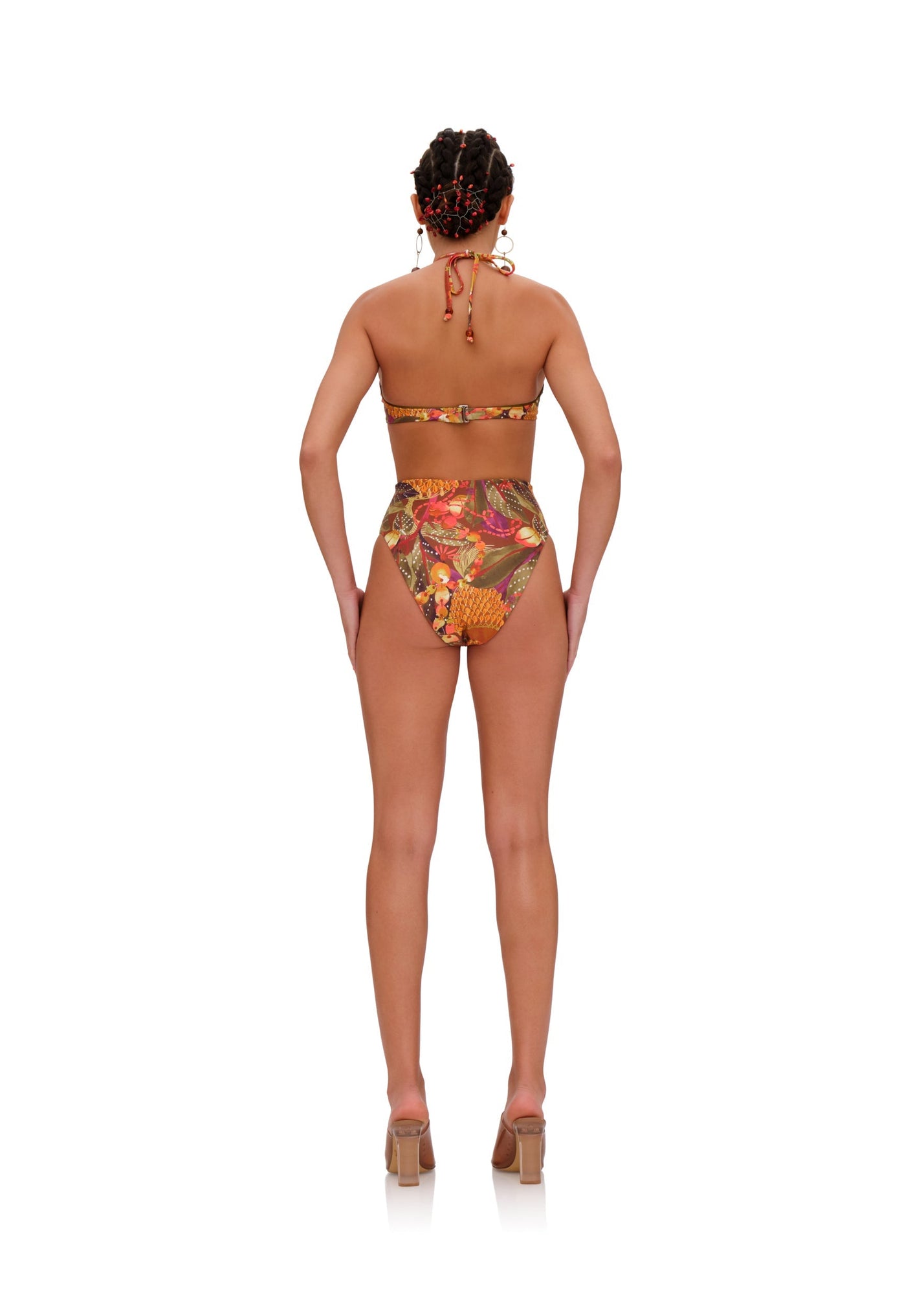 Uwa Reversible Bikini Bottom | Kola Print