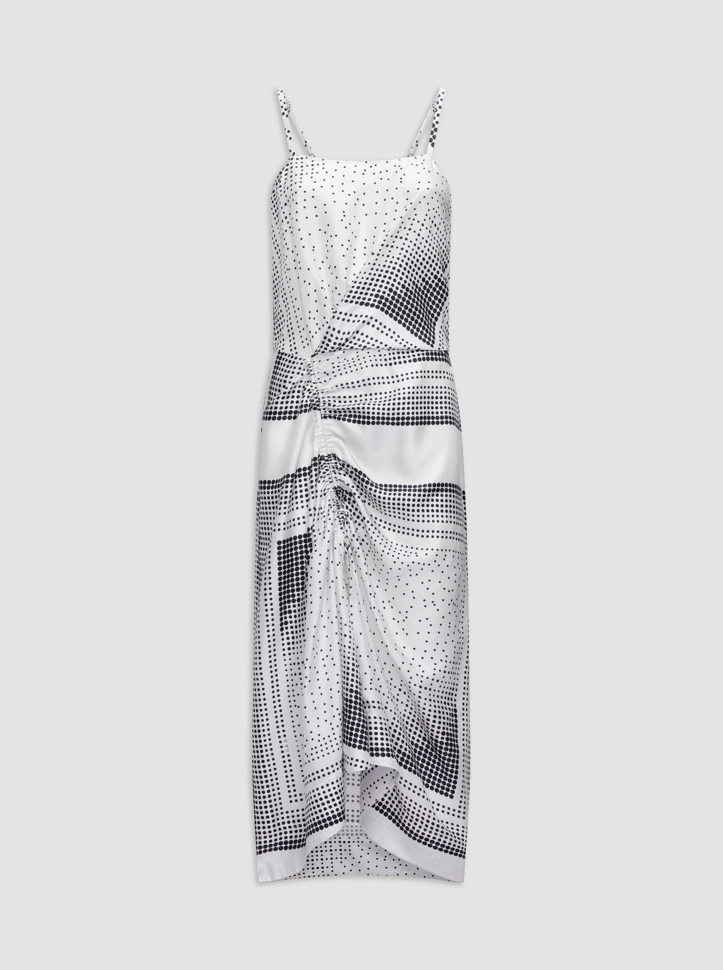Angie Camisole Dress | White/Black