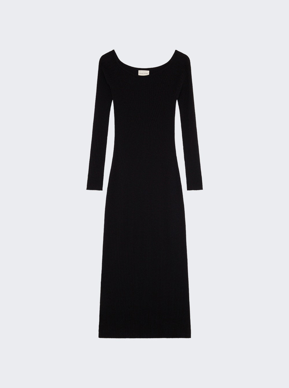 Women | LouLou de Saison | Anoush Knitted Dress | Black