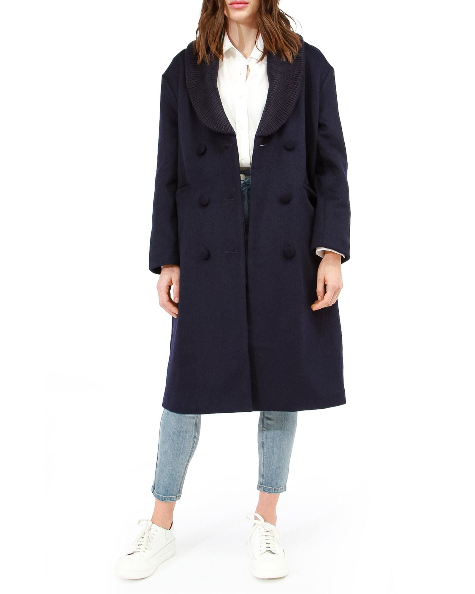 After Party Qulited Lining Coat | Women | Navy