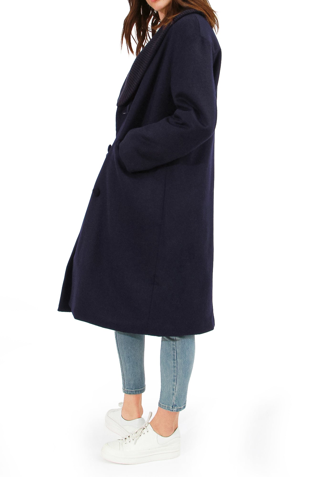 After Party Qulited Lining Coat | Women | Navy