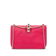 Valentino Pre-Owned Small Rockstud Glam Lock Shoulder Bag | Women | Red