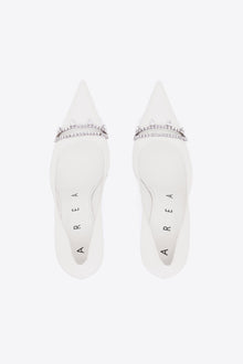 Crystal Slit Pump | White