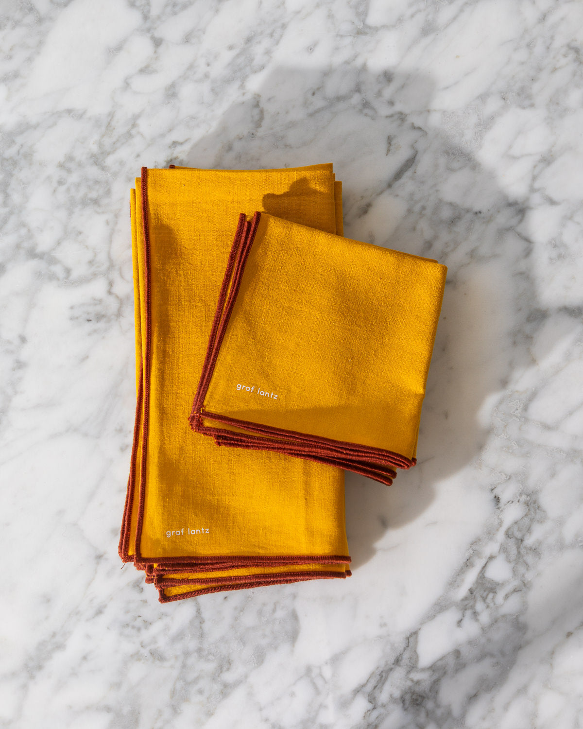 4 Pack | Asa Hemp Cocktail Napkin | Hemp Dijon