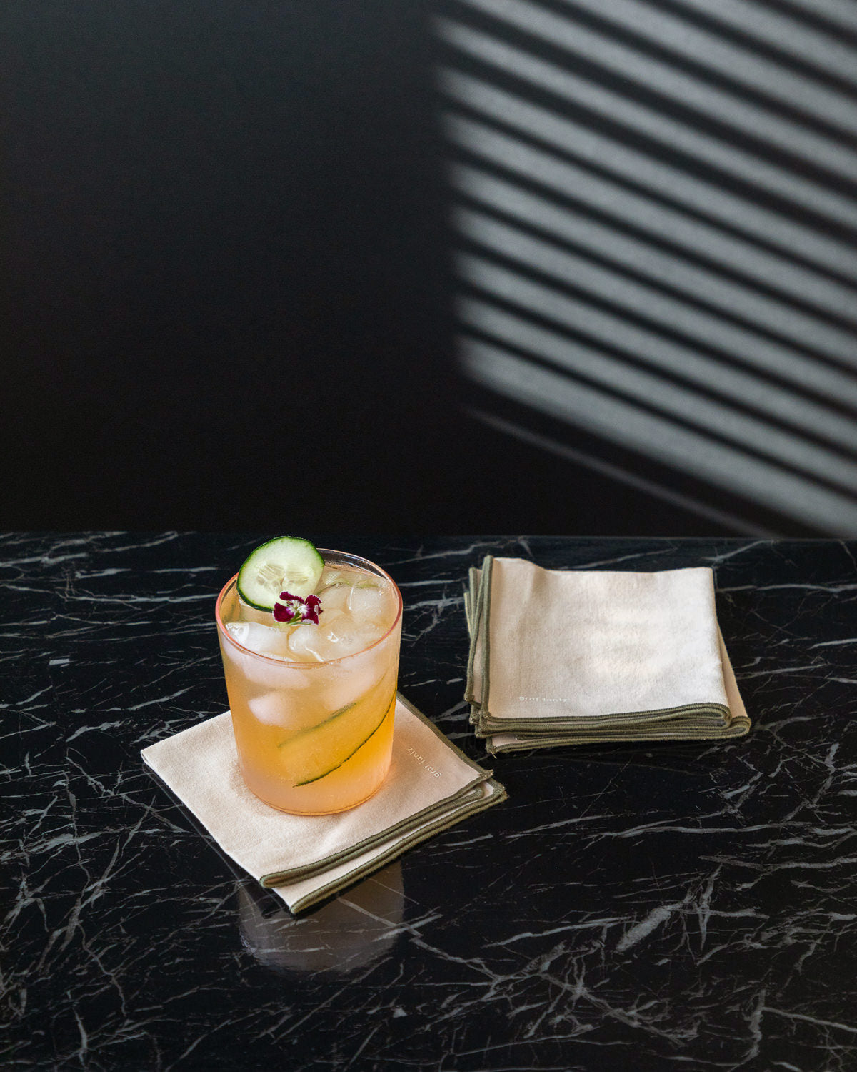 4 Pack | Asa Hemp Cocktail Napkin | Hemp Dune