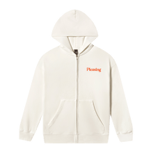 The AstroMilk Man Zip-Up Hoodie | White