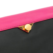 Marni | Pre-Owned Small Leather Prisma Crossbody | Pink/Hot Pink