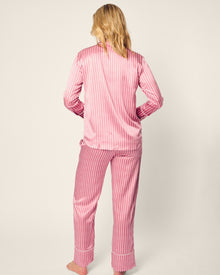 Womens | Silk Pajama Set | Love Lines