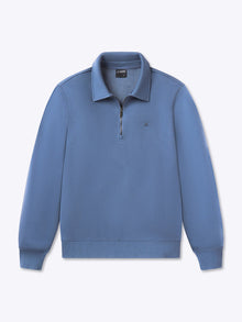 Mens | Divine Classic-Fit Fleece Q-Zip | Atlantic