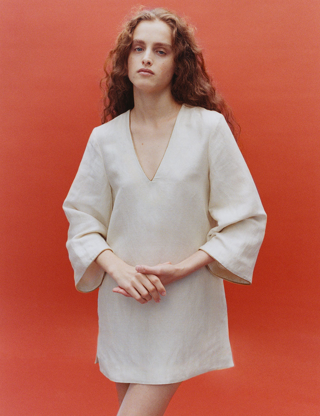 Womens | The Mini Caftan | Straw