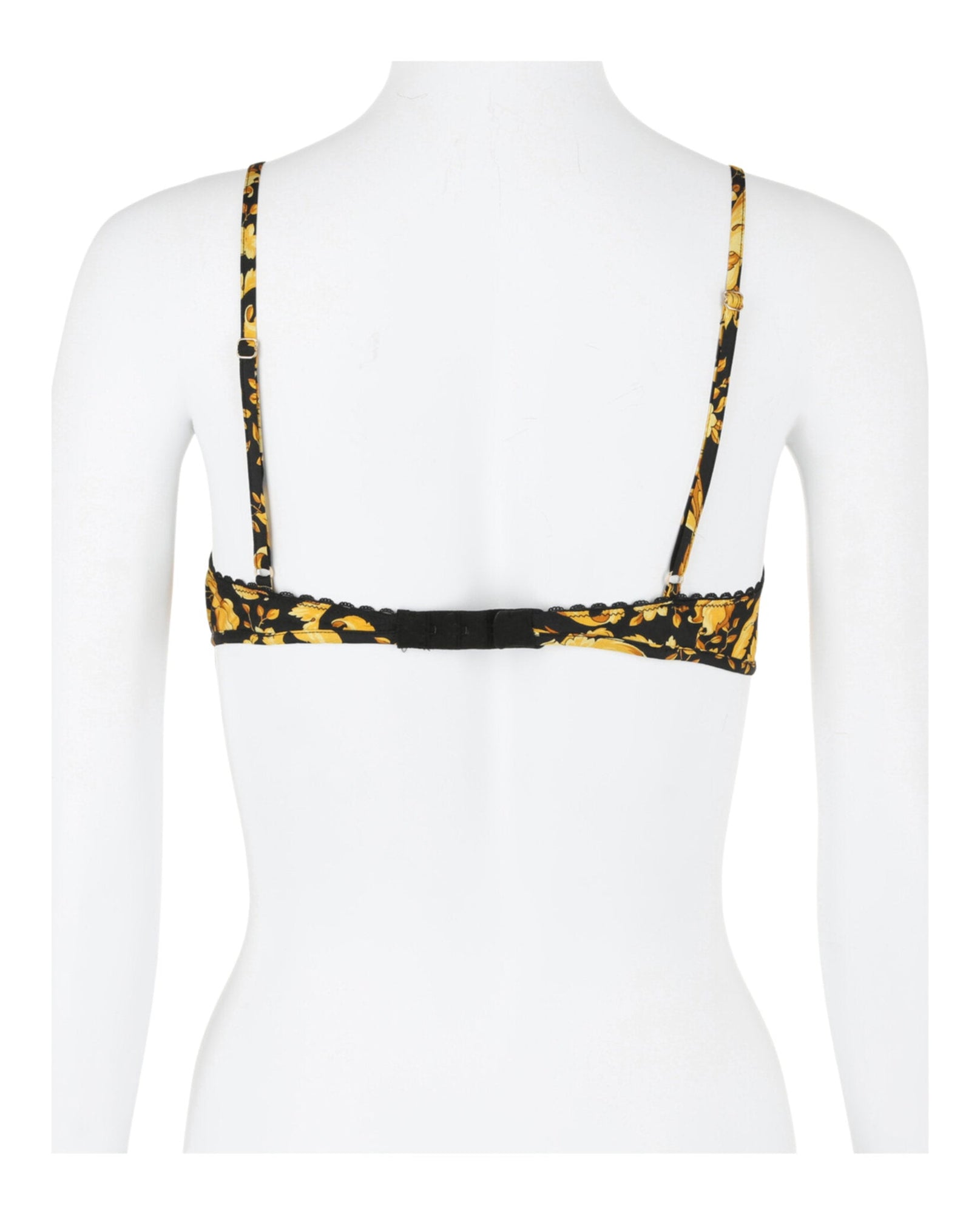 Versace | Barocco Printed Silk Bralette