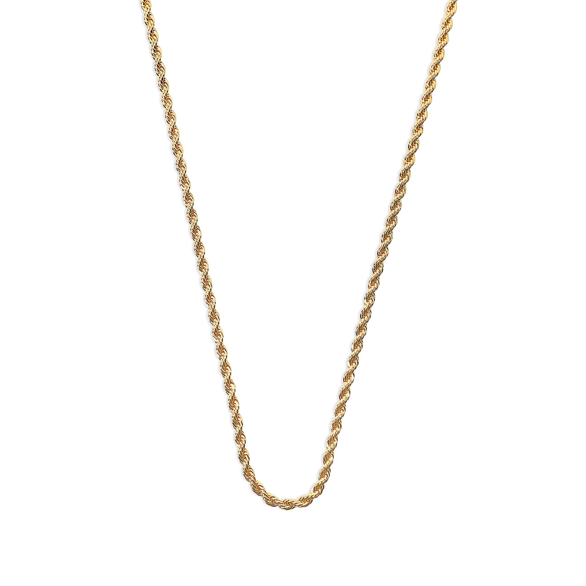The Narrow Rope Necklace (Emily Didonato X Argento Vivo) | Gold