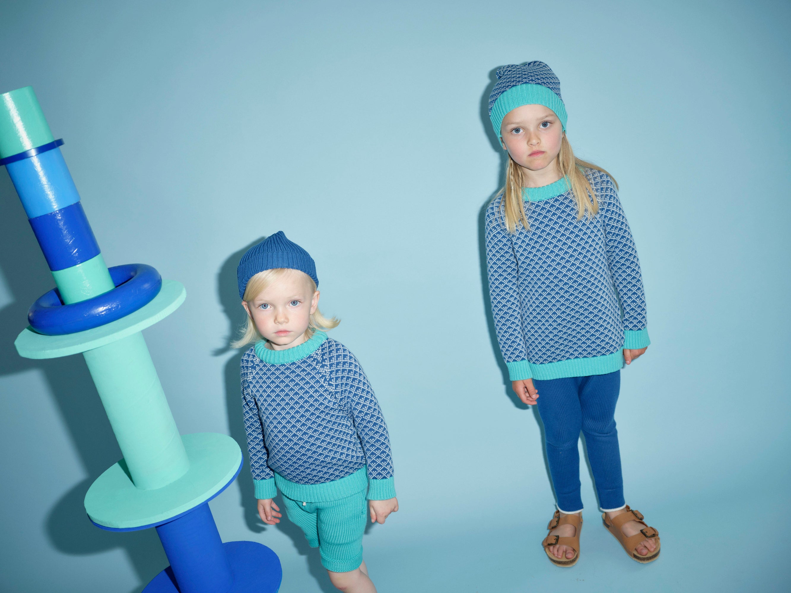 Nordic Pattern/Fjord Blue