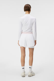 Women | Selah Pleated Shorts | White