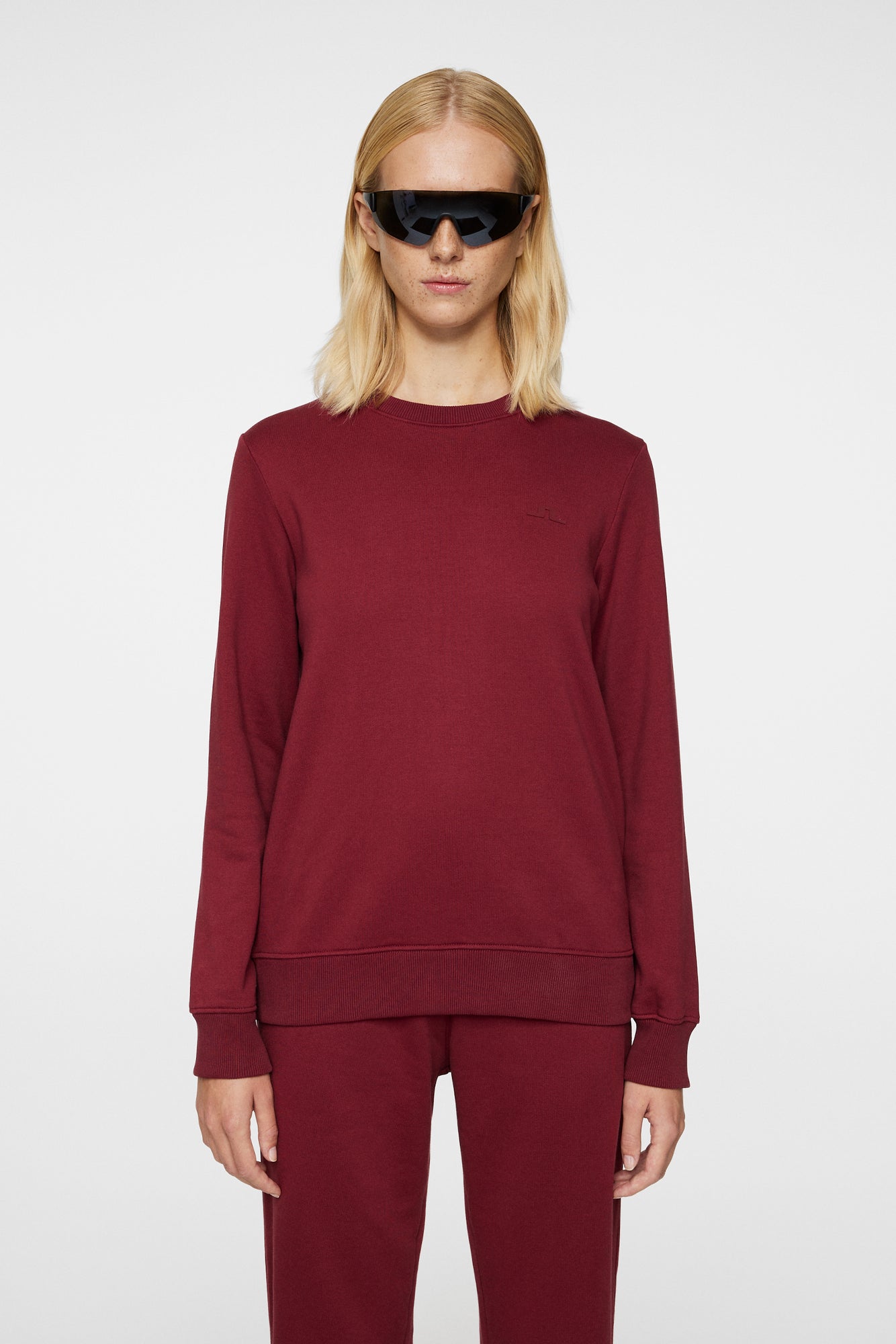 Women | W Alpha Crew Neck | Cabernet