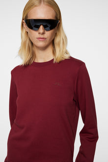 Women | W Alpha Crew Neck | Cabernet