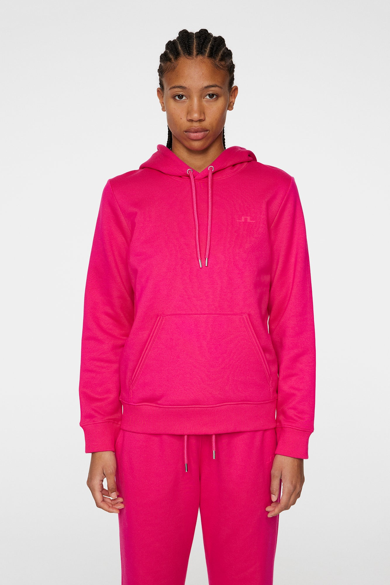 Women | W Alpha Hood | Pink Peacock