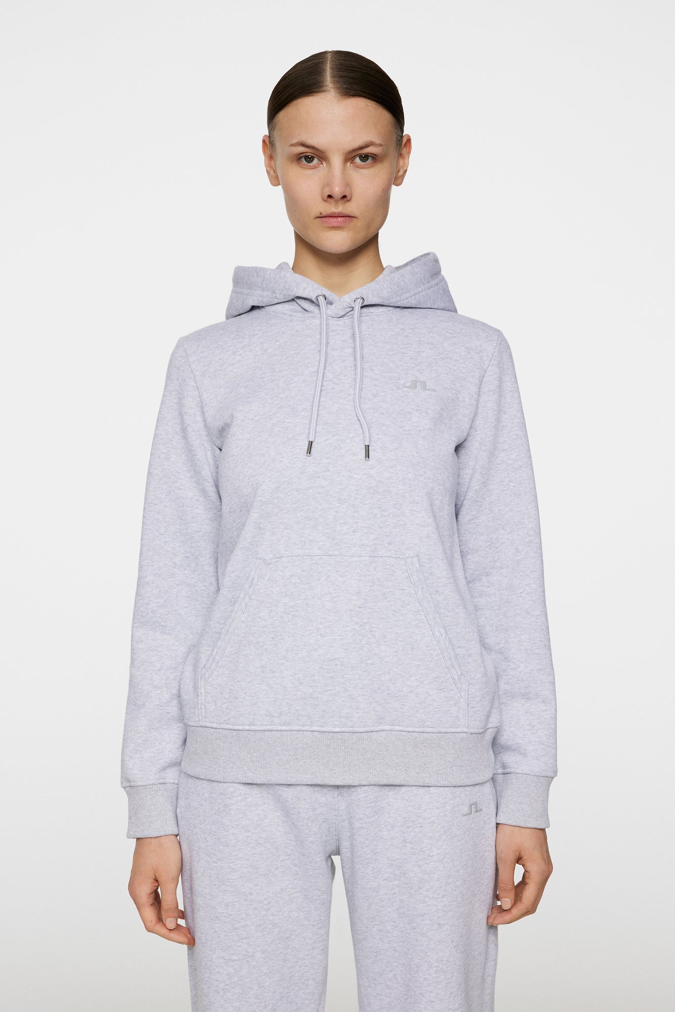 Women | W Alpha Hood | Light Grey Melange