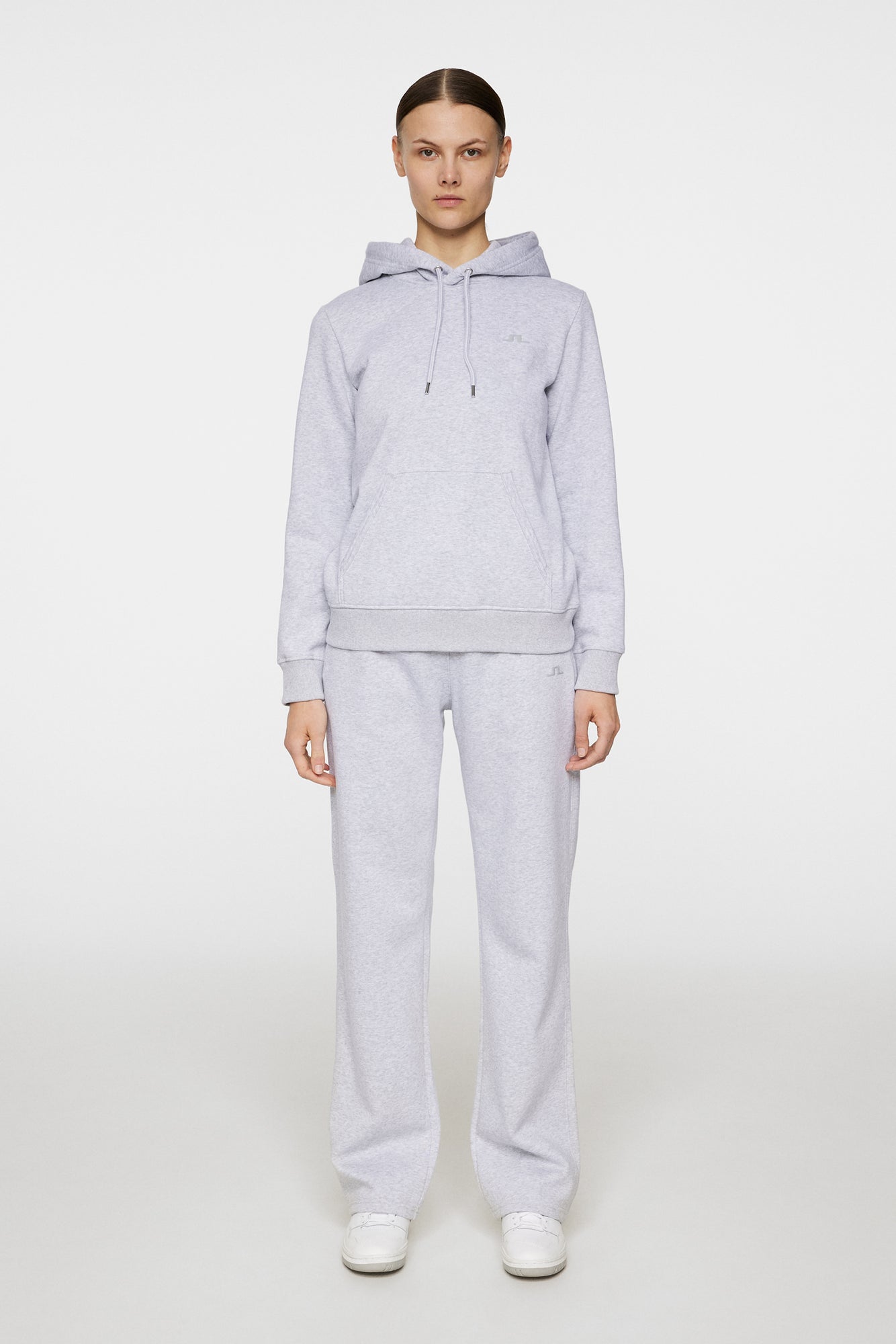 Women | W Alpha Hood | Light Grey Melange
