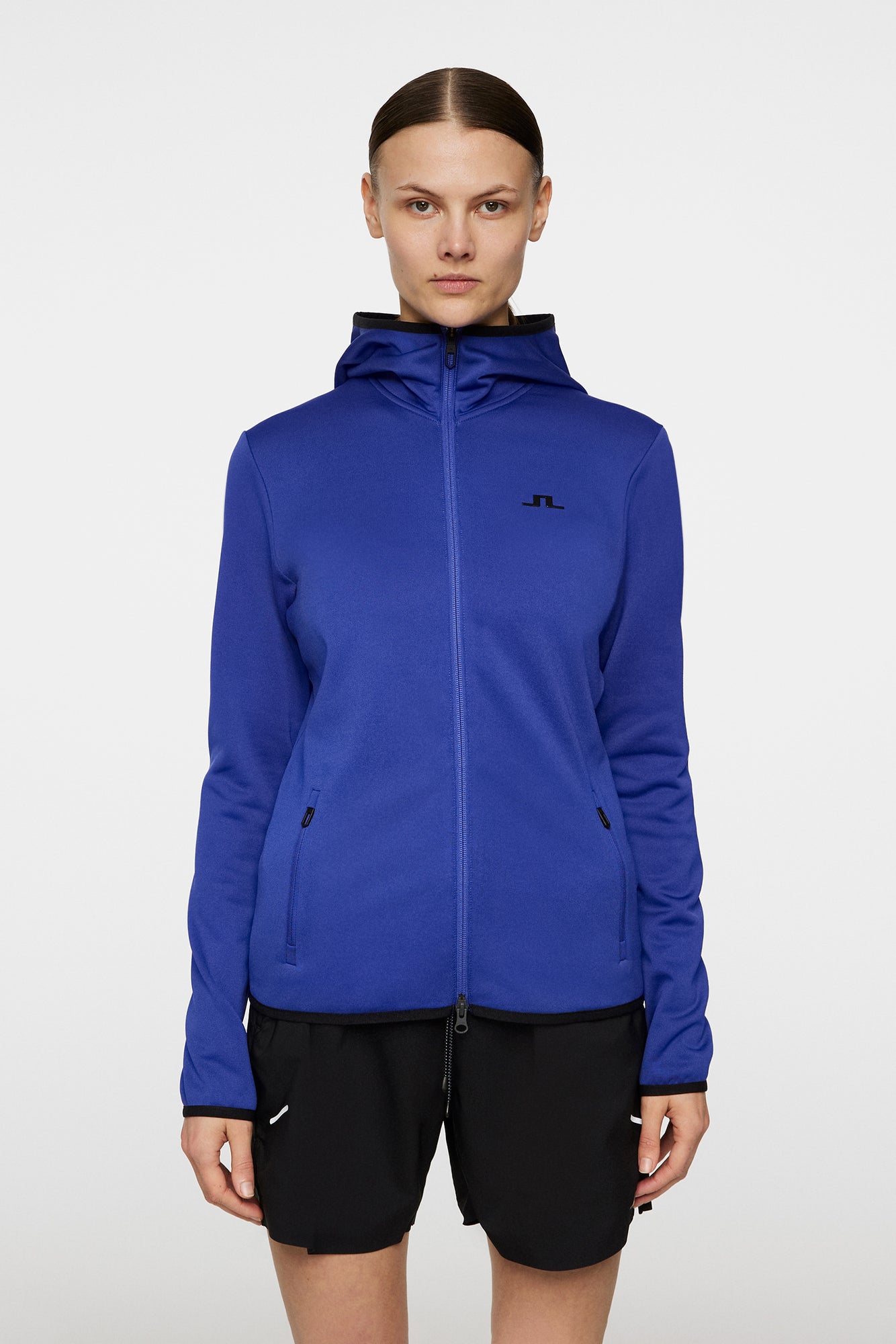 Women | Milly Polartec Hood | Clematis Blue