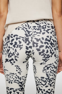 Women | Louise Printed Tights | Snake Rock Moonbeam M