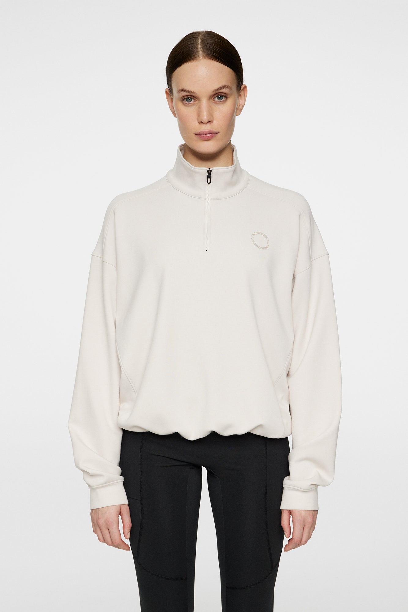 Women | Airy Zip Sweatshirt | Moonbeam