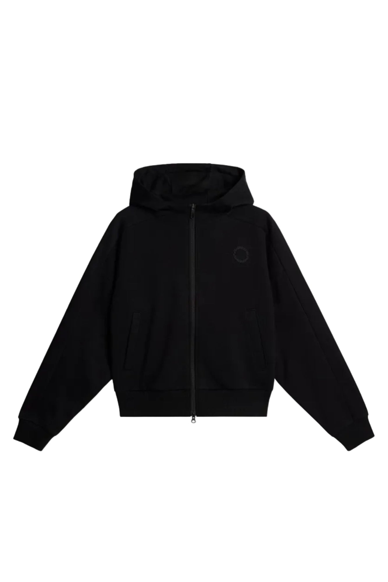 Sky Hood Sweatshirt in Black by J.Lindeberg