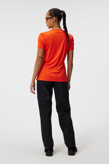 Women | Valeria Graphic T-Shirt | Tangerine Tango