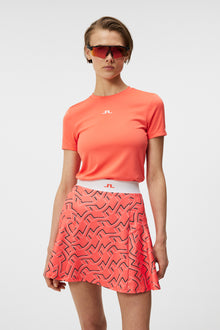 Women | Ada T-Shirt | Hot Coral