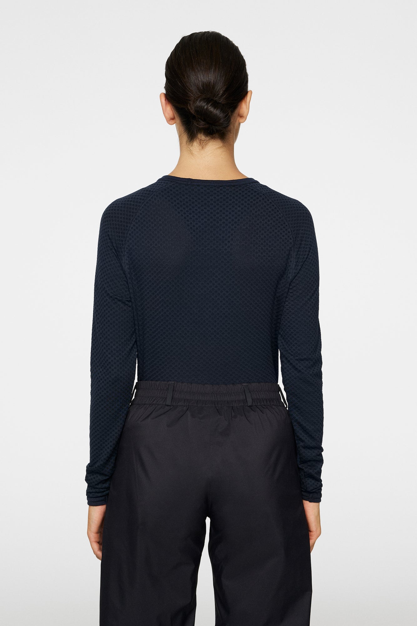 Women | Bella Wool LS T-Shirt | JL Navy