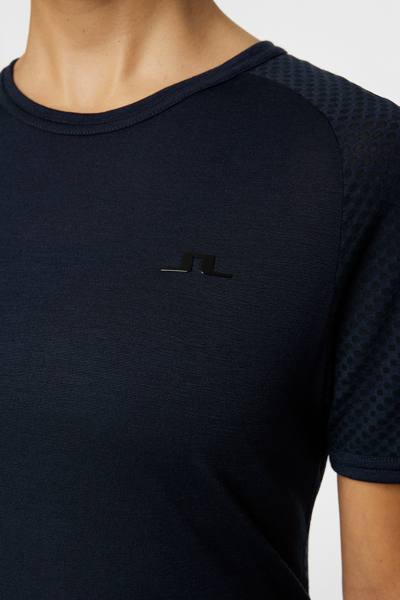 Women | Bella Wool T-Shirt | JL Navy