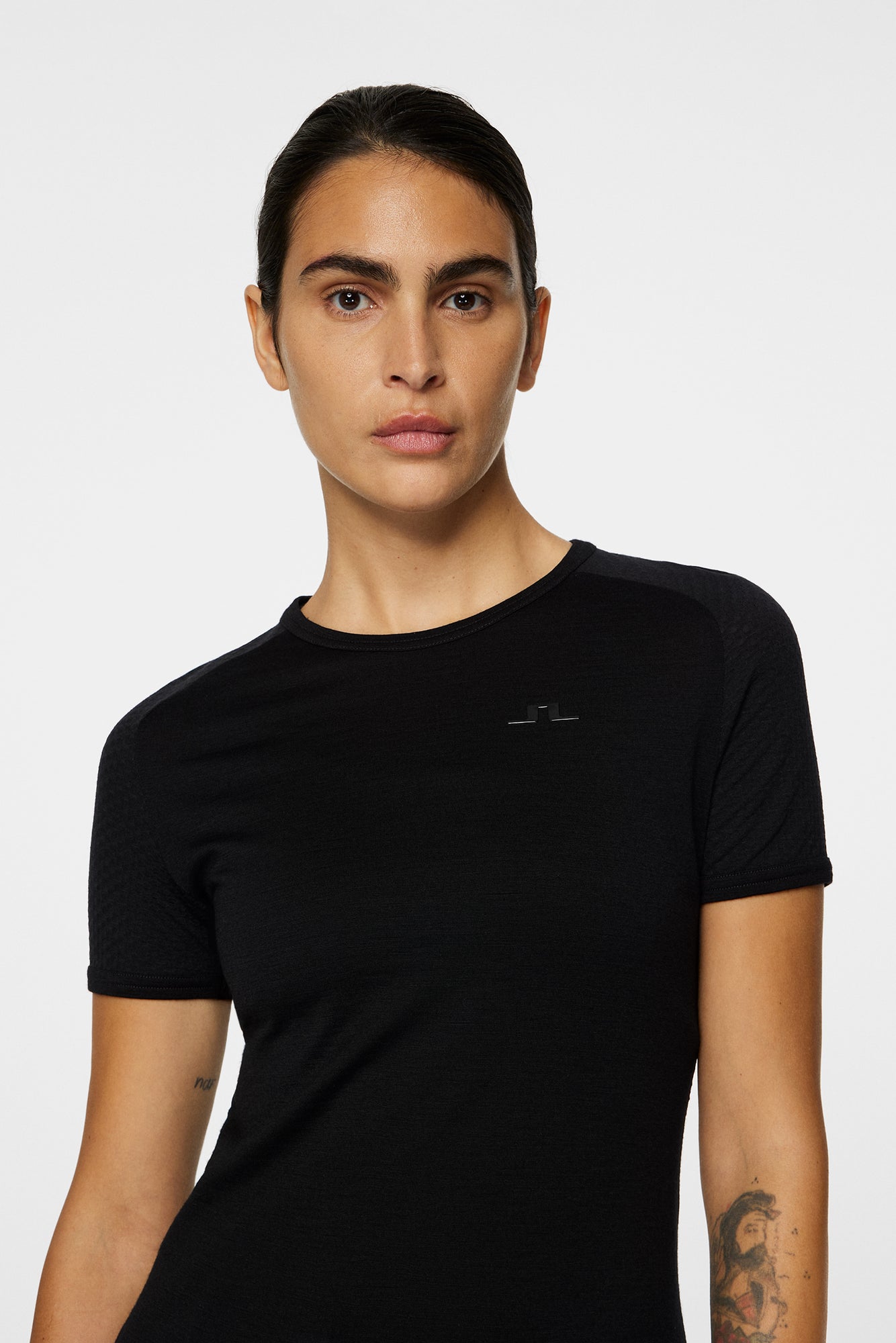 Women | Bella Wool T-Shirt | Black