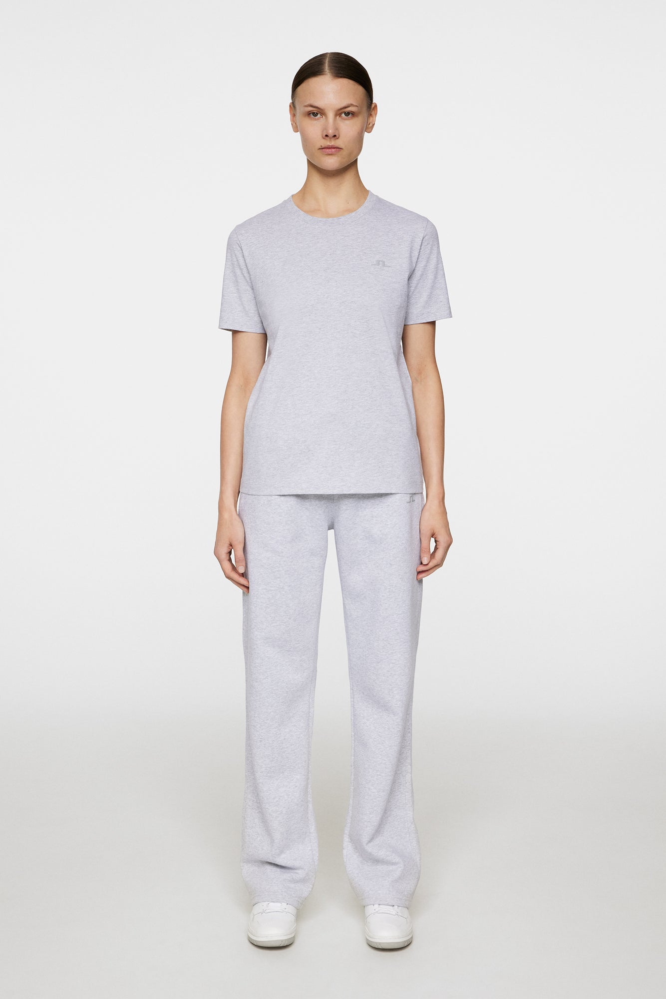 Women | W Alpha T-Shirt | Light Grey Melange