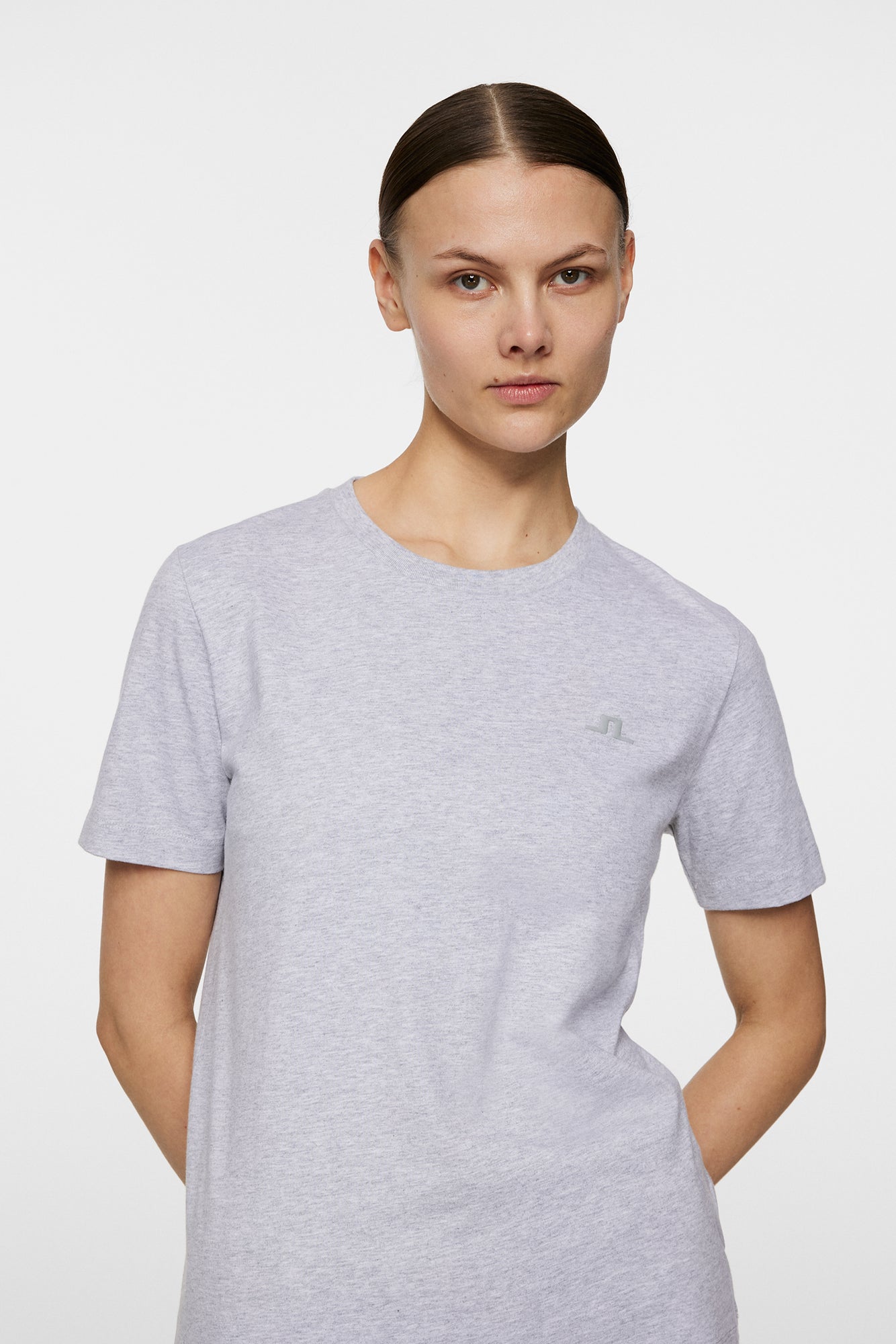Women | W Alpha T-Shirt | Light Grey Melange