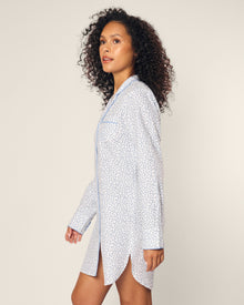 Womens | Twill Nightshirt | Bluehearts