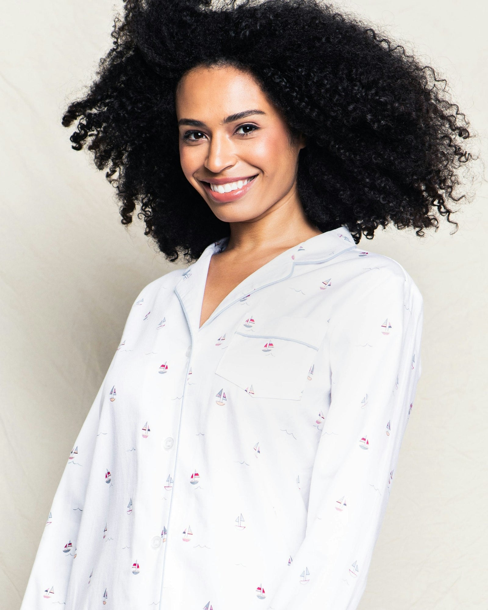Womens | Twill Nightshirt | Bateau