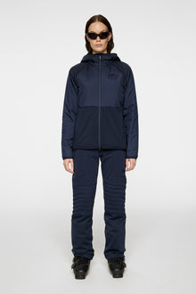 Women | Shona Hybrid Hood Jacket | JL Navy