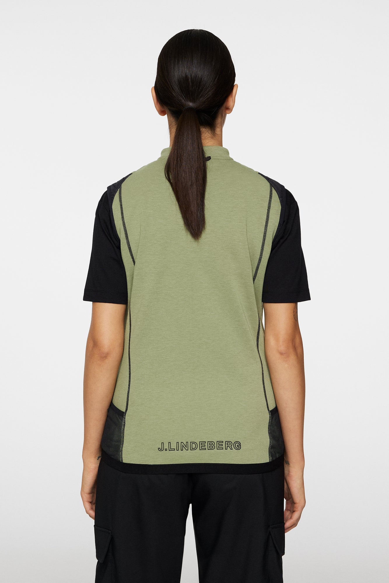 Women | Sanaa Hybrid Vest | Oil Green