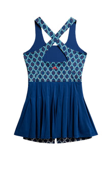 Women | Rachel Print Dress | Racket Fade Estate