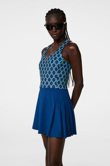 Women | Rachel Print Dress | Racket Fade Estate