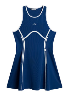 Ina Dress in Estate Blue by J.Lindeberg