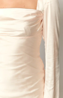 Addina Long Sleeve Maxi Dress | Cream
