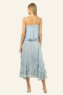 Calantha Top | Cloud Blue
